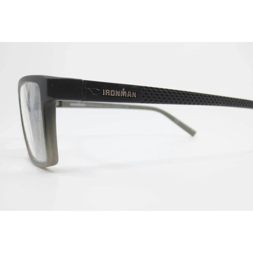 Ironman Foster Grant DG0622 IM2004 BLK/GRY Rectangular Black Grey Eyeglasses